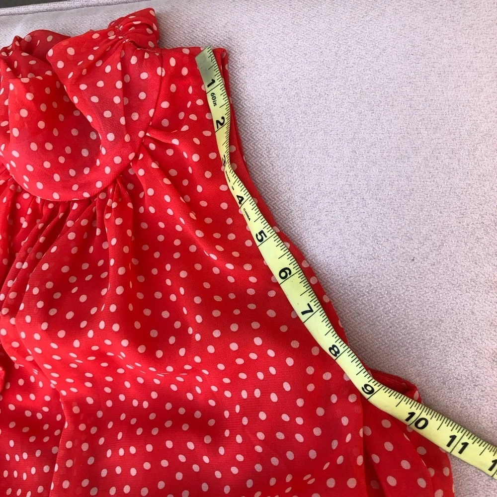 Taylor Red High Low Dress - Picture 14 of 16